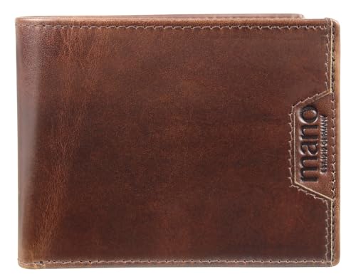 mano Don Marco Mini - Geldbörse 8.3 cm dunkelbraun mano Don Marco Mini - Geldbörse 8.3 cm dunkelbraun von mano