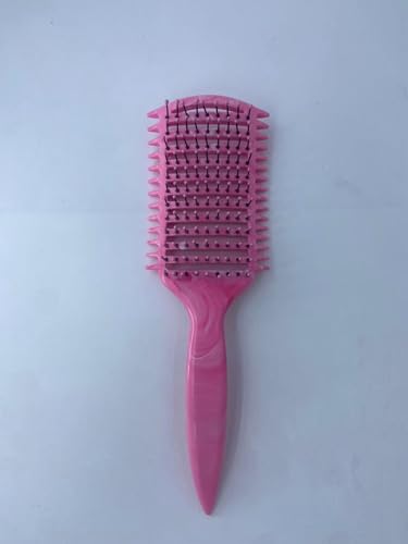 Curl Defining Brush, belüftete lockige Haarbürste zum mühelosen Entwirren und Definieren von Damen-Männer-Locken auf allen nassen oder trockenen Haartypen, reduziert Frizz (Marmorrosa) von manrator