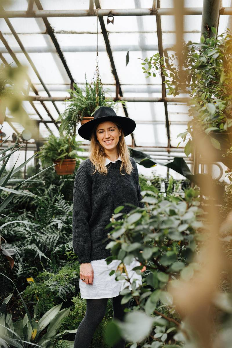 Bergen Pullover, Oversized Chunky Loose Fit Grau Schafwolle Frauen Minimalistisch von mantaikotai