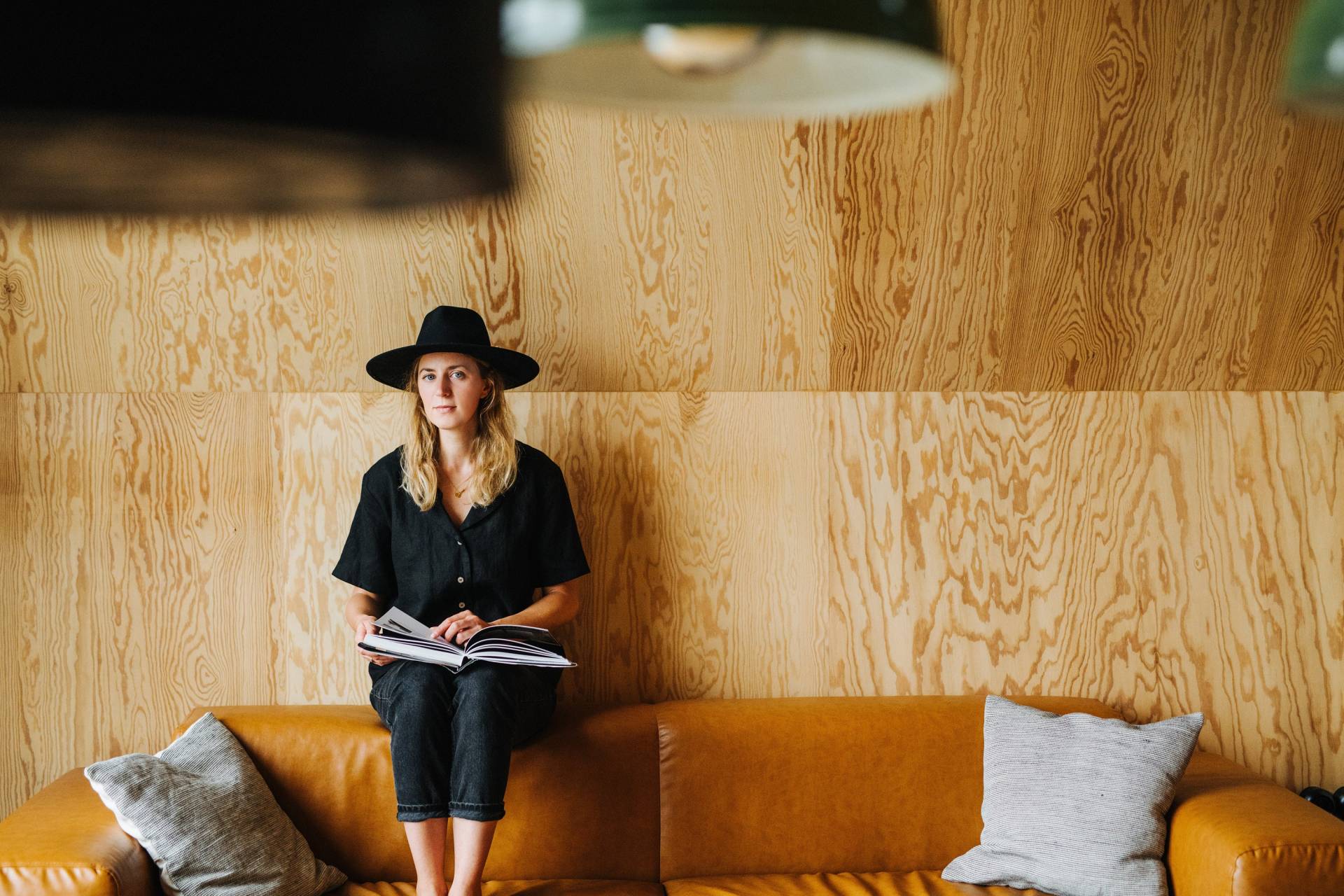 Mexiko Top - Leinen Bluse Basic Kurzes Damen Sommer Schwarzes von mantaikotai