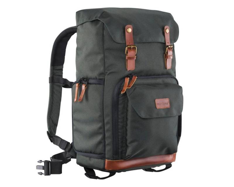 mantona Fototasche Fotorucksack Luis Retro von mantona