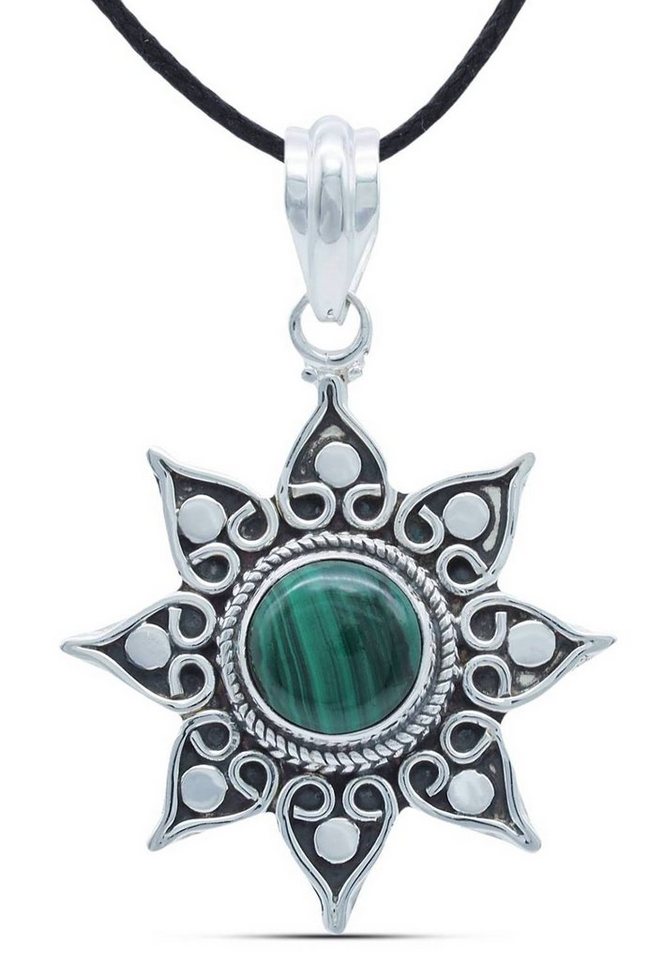 mantraroma Kettenanhänger 925er Silber mit Malachit mantraroma Kettenanhänger 925er Silber mit Malachit von mantraroma