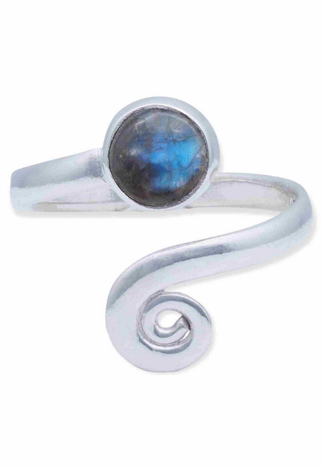 mantraroma Silberring (Ring mit Schmuckbeutel), Damenring aus 925er Silber von mantraroma