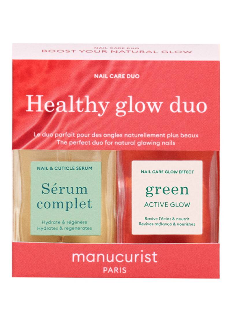 Manucurist Healthy Glow Duo Nagellack-Set 30 ml von manucurist