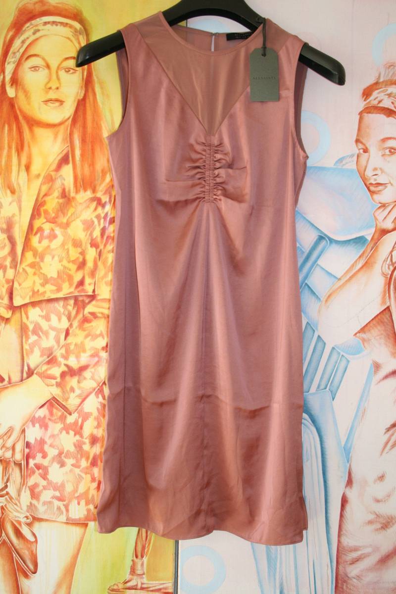 All Saints Dress, Kleid, Nuri Größe Eu 38, Farbe Mauve Pink, Neuwertig Und Ungetragen, 100 % Original Neupreis 148 Gbp von manufakturendesign