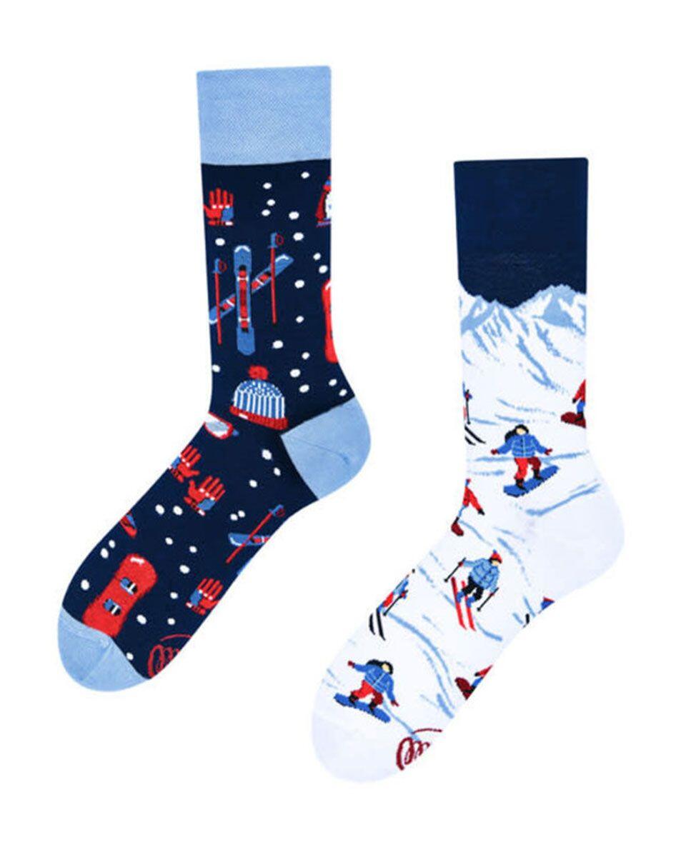 many mornings - Socken ALPINE SKI blau von many mornings