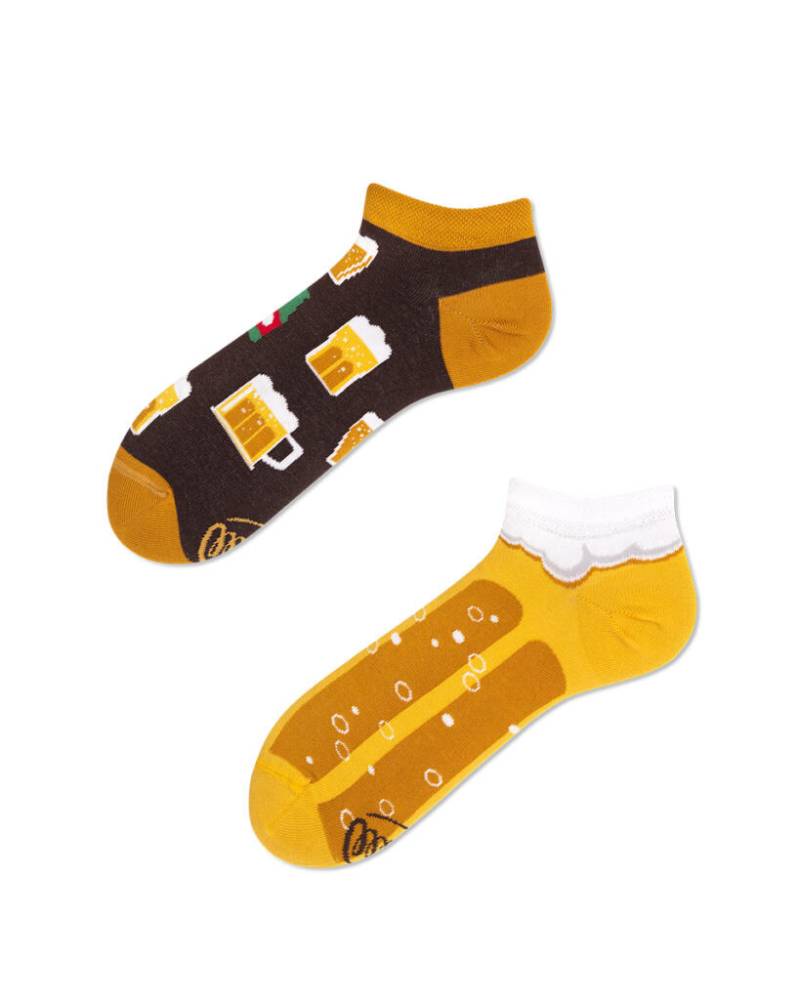 many mornings - Socken CRAFT BEER LOW gelb/braun von many mornings