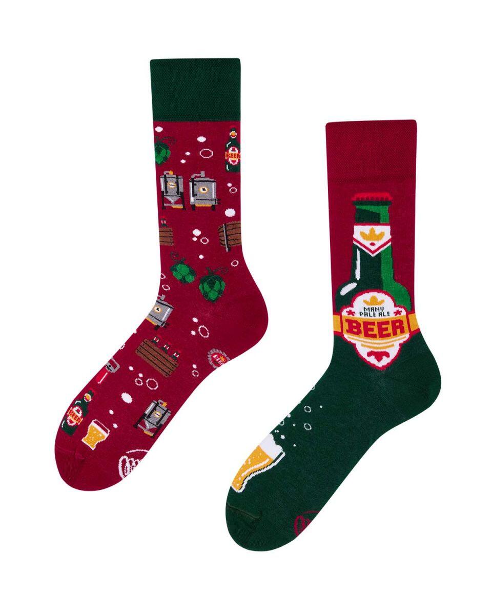 many mornings - Socken - Many Pale Ale rot von many mornings