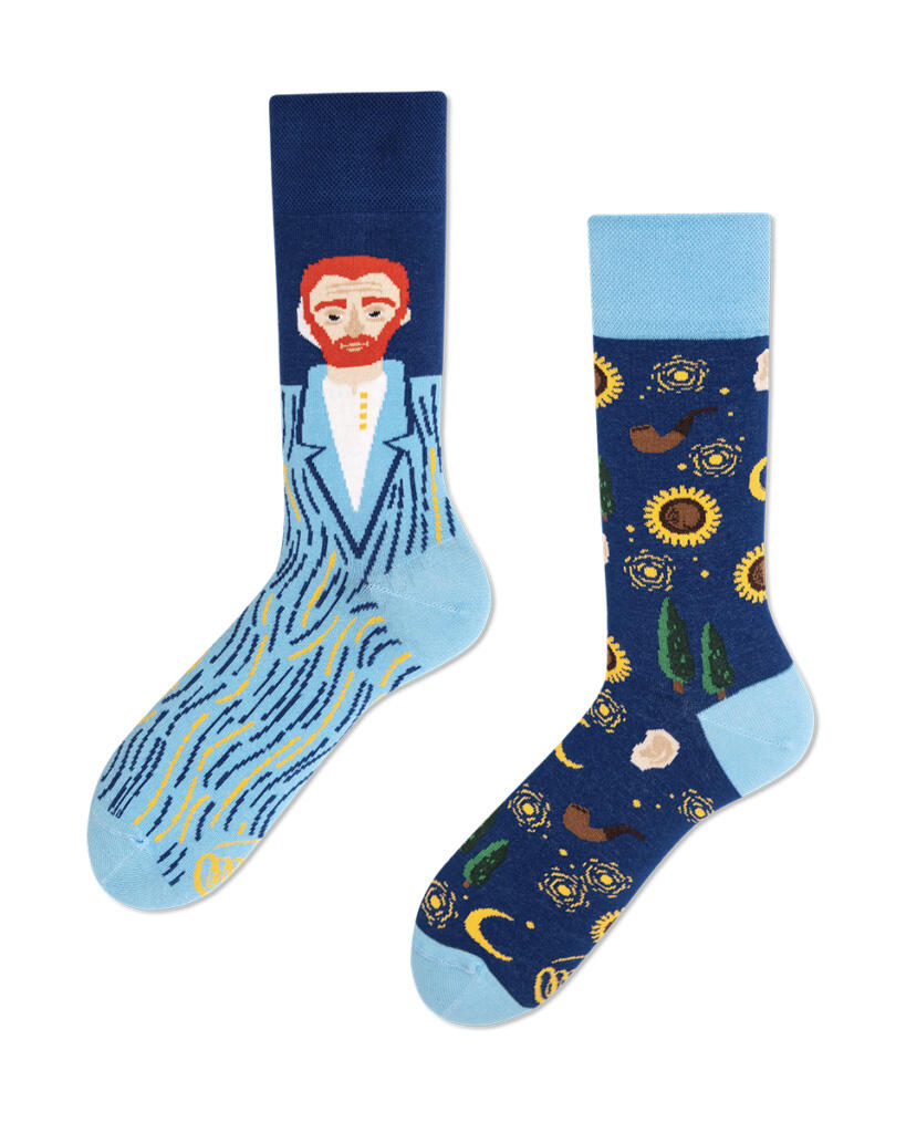 many mornings - Socken TRUE VINCENT cyan/blau von many mornings