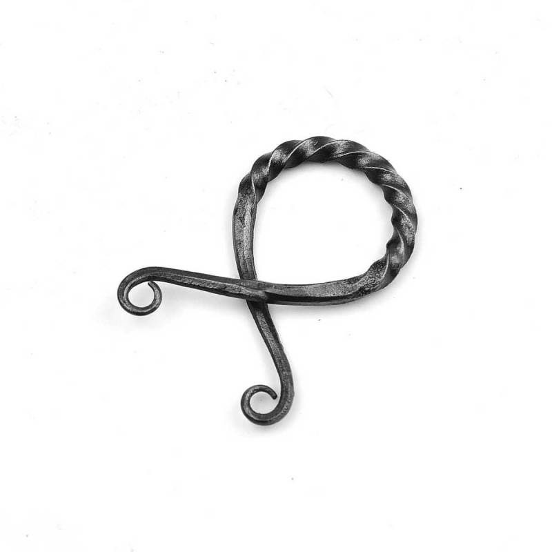 Geschmiedeter Anhänger Trollkreuz Mittelalter Stahl Halskette Wikinger 650Ea von maqmesser786