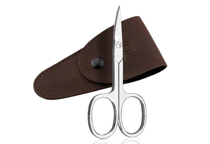 marQus Nagelschere aus Solingen - Extra scharf mit gebogener Schneide, (Zum exakten Schneiden von Nägeln, inklusive praktischem Etui), Fingernagel und Fußnagel Schere von marQus