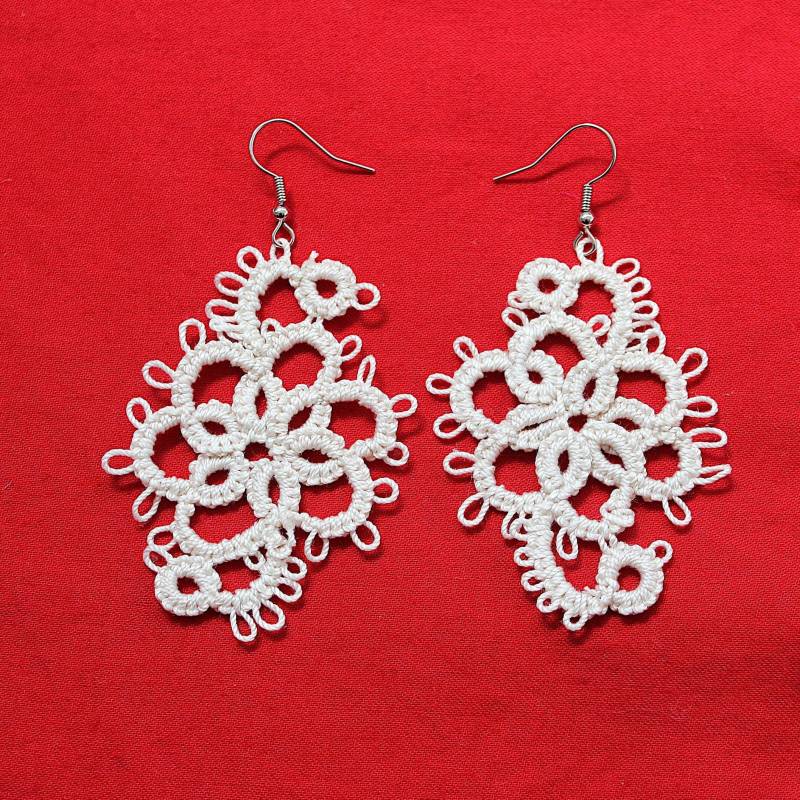 Gehäkelte Ohrringe Cremefarben Aus Baumwolle Spitze Schiffchenarbeit Häkelschmuck Boho Gehäkelt Lange Hängeohrringe Geschenk Für Frauen Gehäkelte Ohrringe Cremefarben Aus Baumwolle Spitze Schiffchenarbeit Häkelschmuck Boho Gehäkelt Lange Hängeohrringe Geschenk Für Frauen von maraeilis