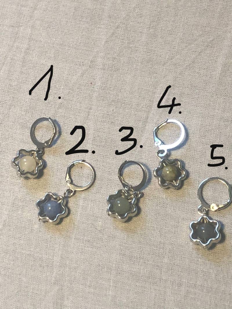 Flower Power // Blumen Ohrringe von marasaesthetic