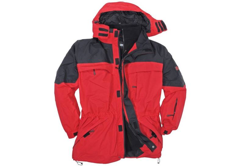 marc & mark 3-in-1-Funktionsjacke 3in1 Jacke Davos von Marc&Mark in Übergröße bis 10XL rot von marc & mark