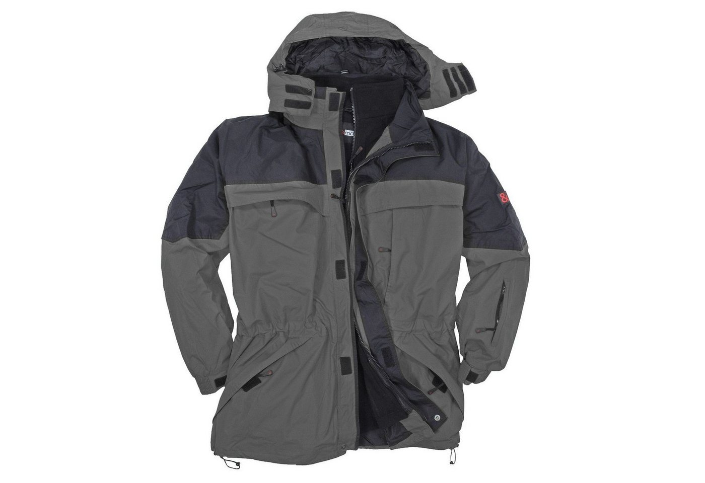 marc & mark 3-in-1-Funktionsjacke 3in1 Jacke Davos von Mark&Marc in großen Größen anthrazit marc & mark 3-in-1-Funktionsjacke 3in1 Jacke Davos von Mark&Marc in großen Größen anthrazit von marc & mark