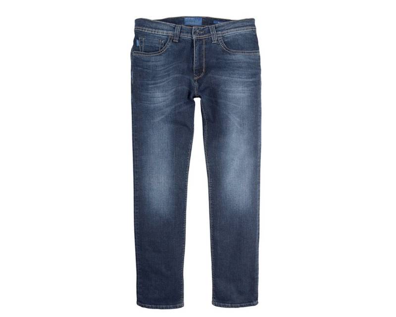 marc & mark Stretch-Jeans Pionier Used Stretchjeans dunkelblau Marc XXL von marc & mark