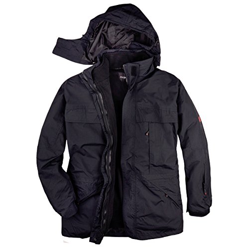 marc&mark by Abraxas 3-in-1 Funktionsjacke XXL schwarz, Größe:8XL von marc&mark