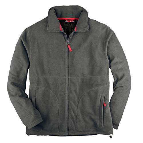 marc&mark by Abraxas Fleecejacke Übergöße grau, Größe:10XL von Marc & Mark