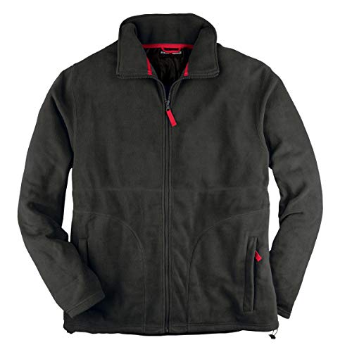 marc&mark by Abraxas Fleecejacke Übergöße schwarz, Größe:3XL von Marc & Mark