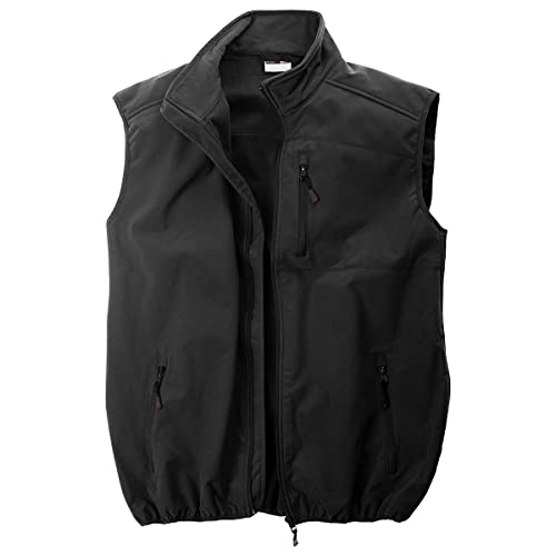 marc&mark by Abraxas Softshellweste Übergröße schwarz, Größe:7XL marc&mark by Abraxas Softshellweste Übergröße schwarz, Größe:7XL von marc&mark