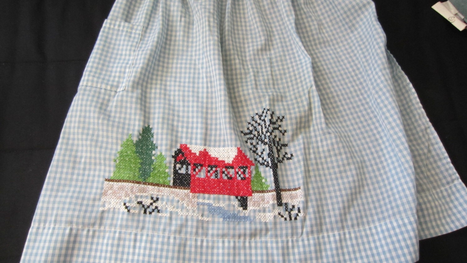 Handgenäht Vintage Schürze Küche Dekor Collectibles Cross Stitch Handgenäht Vintage Schürze Küche Dekor Collectibles Cross Stitch von marcher88