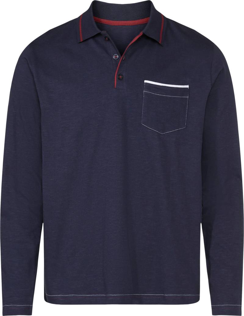 Langarm-Poloshirt von marco donati