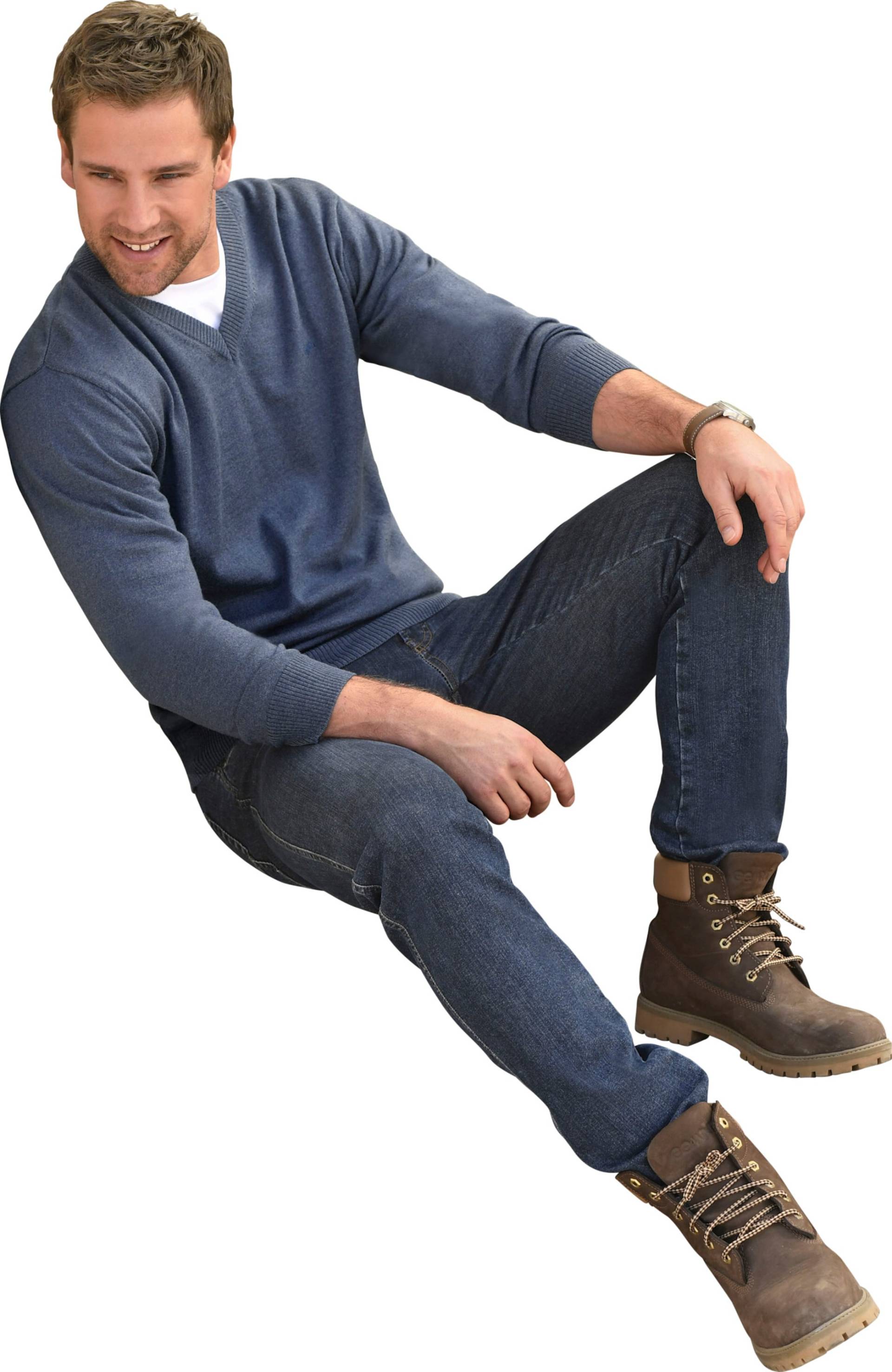 V-Pullover von marco donati