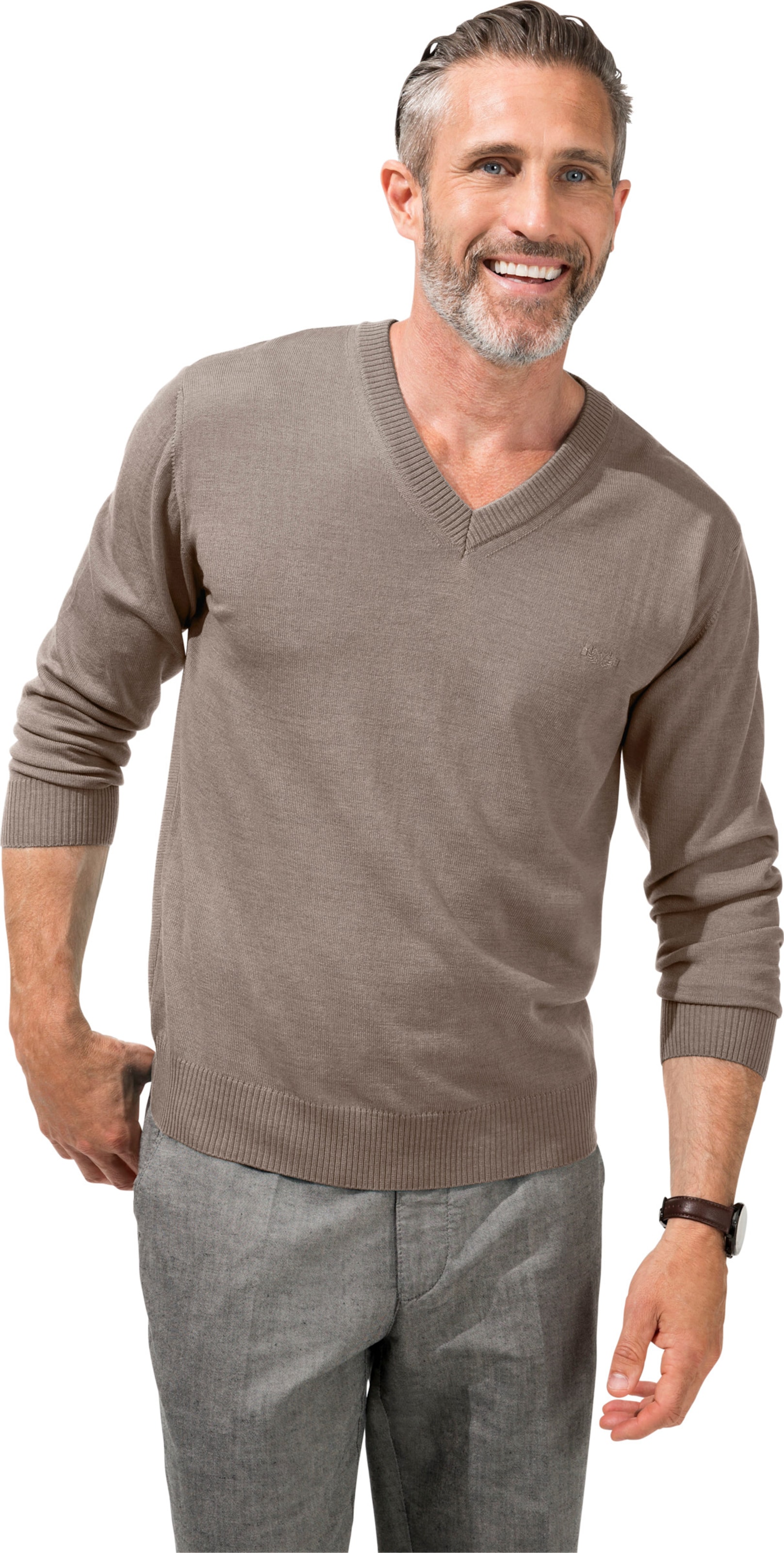 V-Pullover von marco donati