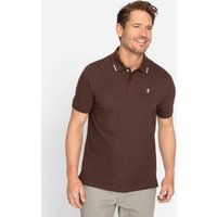 Witt Herren Kurzarm-Poloshirt, schoko von marco donati