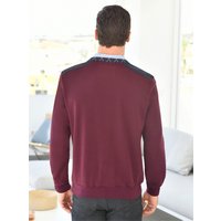 Witt Weiden Herren Langarm-Shirt bordeaux von marco donati