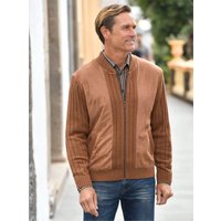 Witt Weiden Herren Strickjacke cognac von marco donati