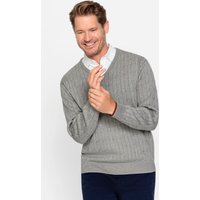 Witt Weiden Herren Strickpullover grau-meliert von marco donati