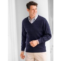 Witt Weiden Herren Strickpullover marine von marco donati