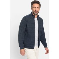 Witt Weiden Herren Sweatjacke khaki-dunkelblau-meliert von marco donati