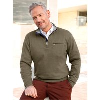 Witt Weiden Herren Sweatshirt khaki-meliert von marco donati