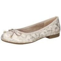 Marco Tozzi Ballerina Damen beige von marco tozzi
