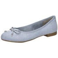Marco Tozzi Ballerina Damen blau von marco tozzi