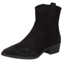 Marco Tozzi Cowboy Boots Damen schwarz|schwarz von marco tozzi