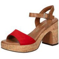 Marco Tozzi Plateau Sandale Damen rot|rot|rot|rot|rot|rot|rot von marco tozzi