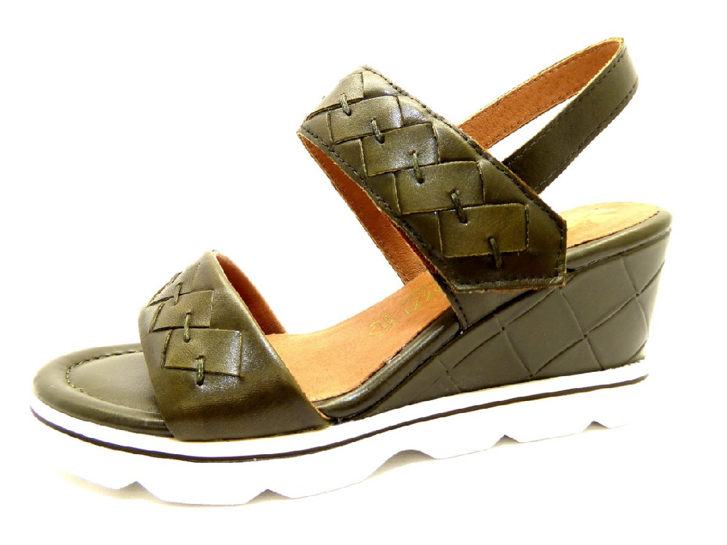 female Klassische Sandalen grün 38 von marco tozzi