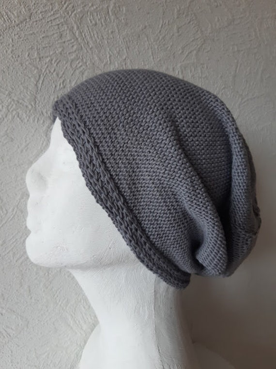Beanie Aus Baumwolle. Sommermütze. Frauen Hut. Gestrickte Sommer Mütze. 100% Baumwolle Gestrickte Frühlingsmütze. Unisex von mareshop