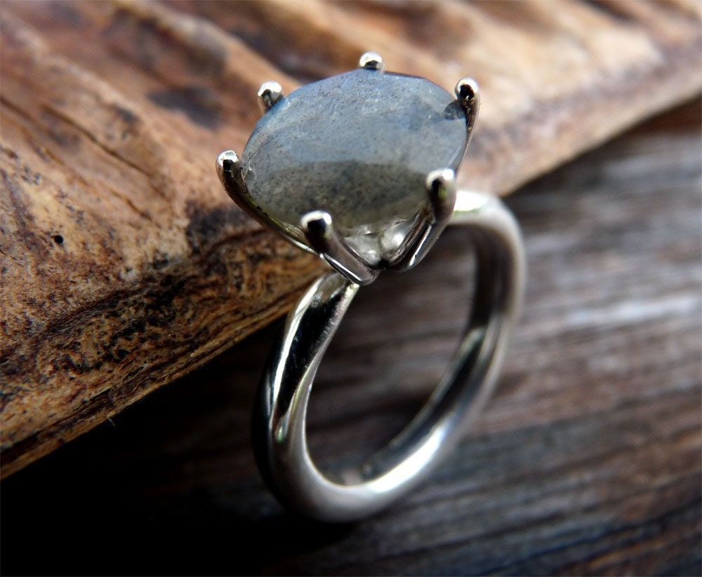 Labradorit Silber Ring von mariaburgos