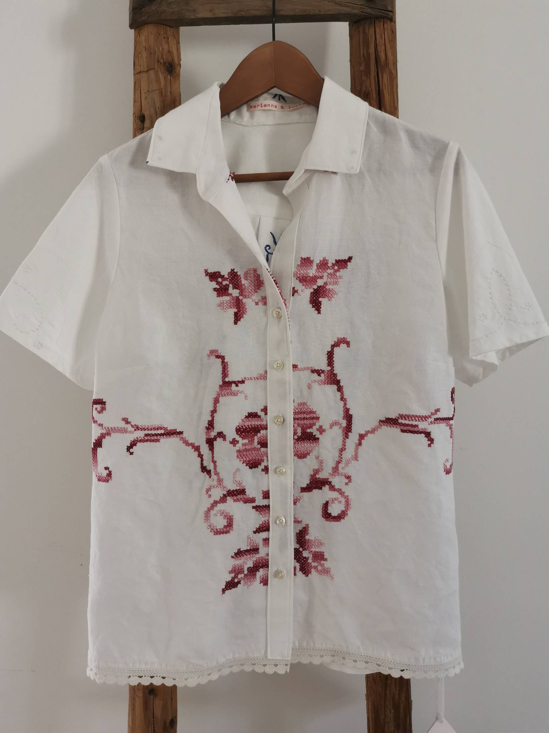 Sommer Bluse "Sally" - Ein Unikat Sommer Bluse "Sally" - Ein Unikat von marianneundlucie