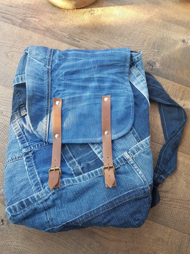 Rucksack Aus Recycelten Jeans 1 Rucksack Aus Recycelten Jeans 1 von marithagen