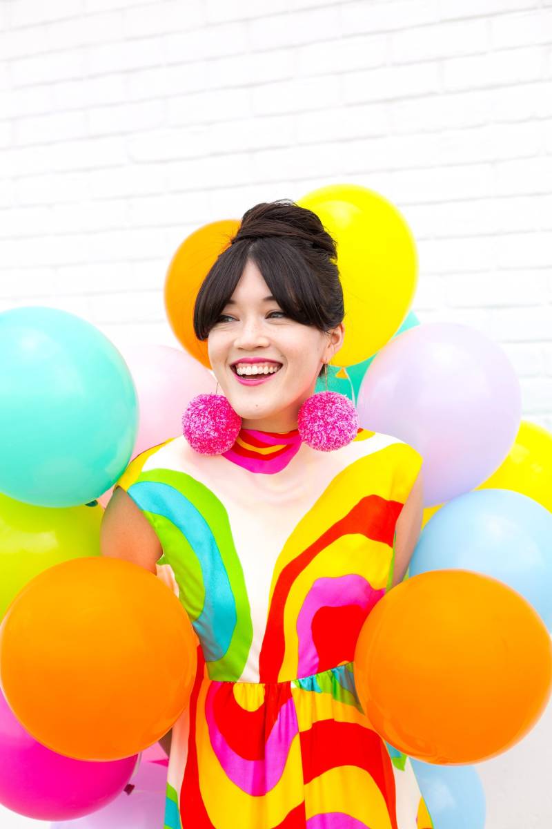 Die Ultimative Riesen Pom Ohrringe von marleyandalfie