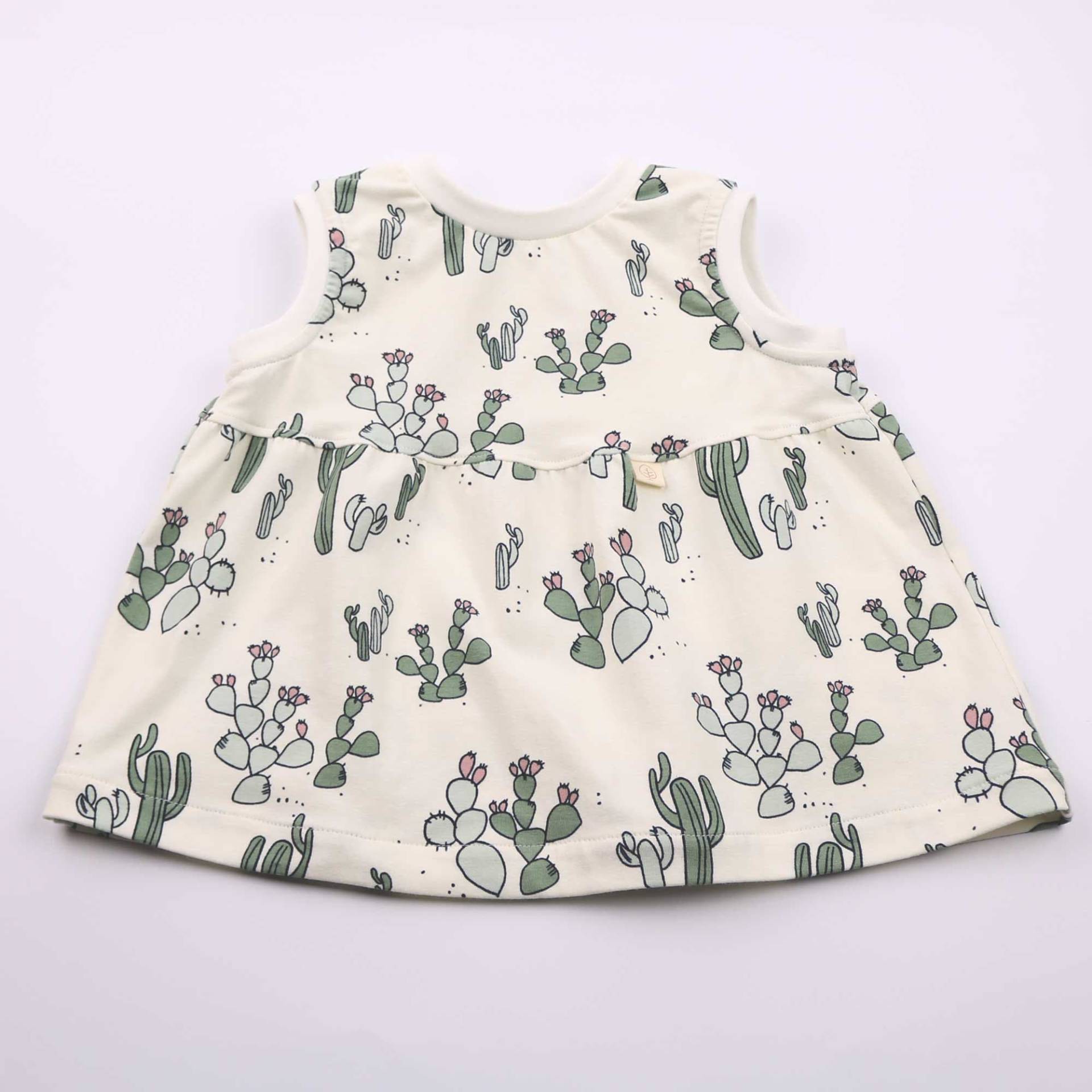 Baby Bio Baumwolle Kleid Kaktus - Bequem, Nachhaltig & Einzigartig von marliconcept
