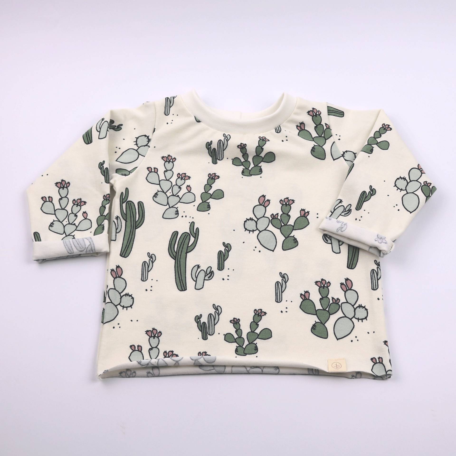 Baby Langarmshirt Kaktus Aus Bio-Baumwolle - Stylisch, Weich & Nachhaltig von marliconcept