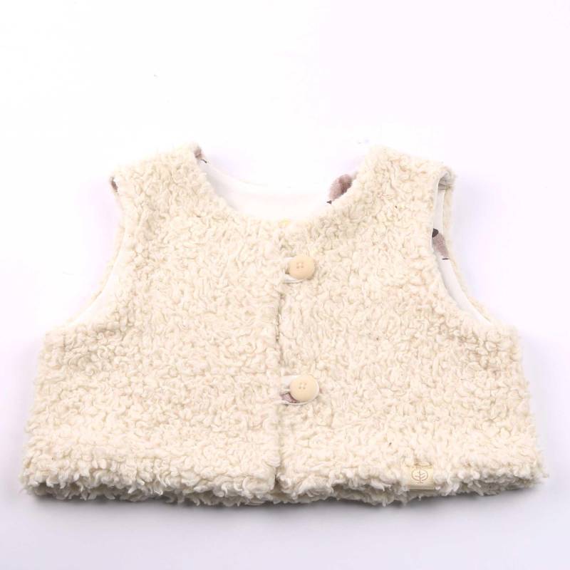 Baby Teddy-Plüsch-Weste Aus Bio-Baumwolle - Kuscheliger Komfort Für Dein Kind von marliconcept