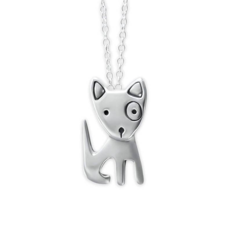 Verstellbare Kette Aus Sterlingsilber Handgefertigter Spot-Anhänger von marmar