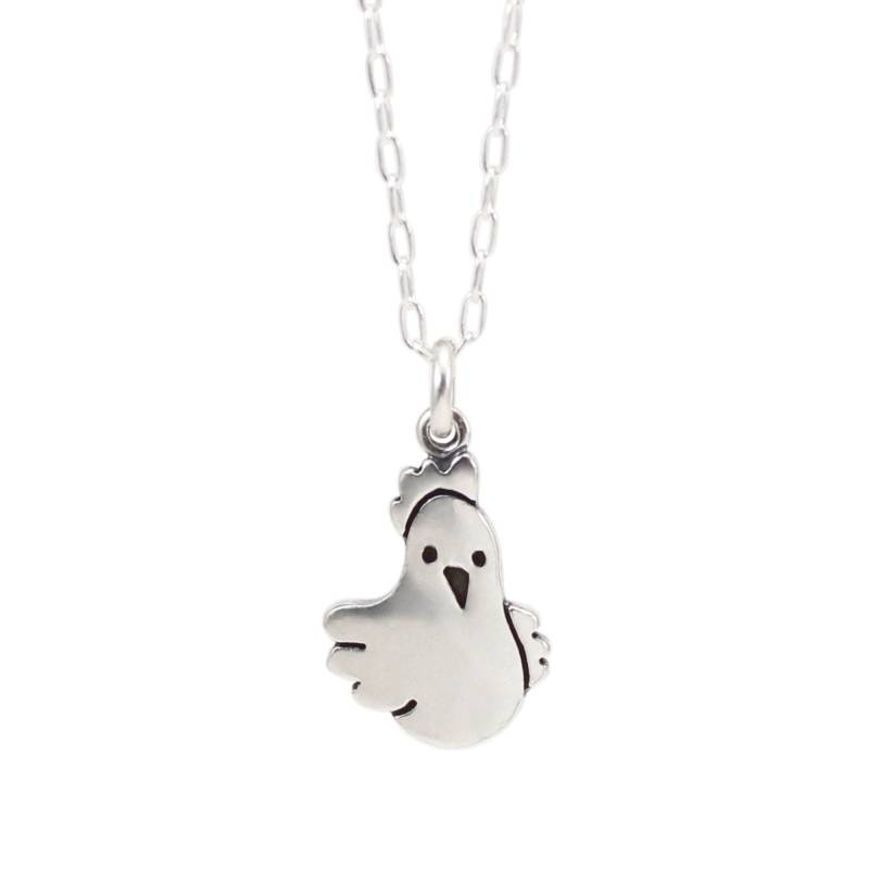 Küken Anhänger Aus Sterling Silber 925 Kette von marmar